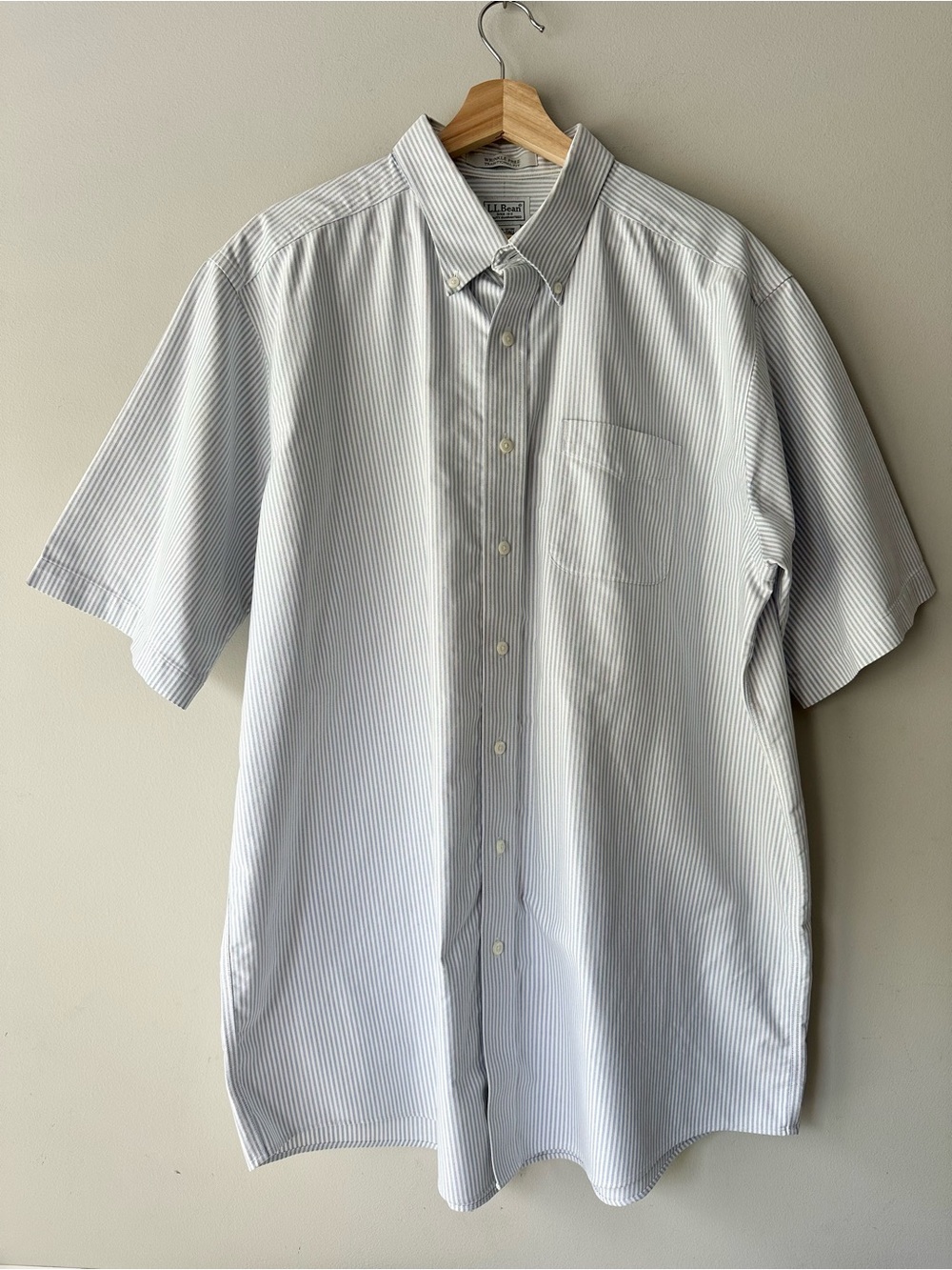 L.L. Bean Button Down Short Sleeve Shirt